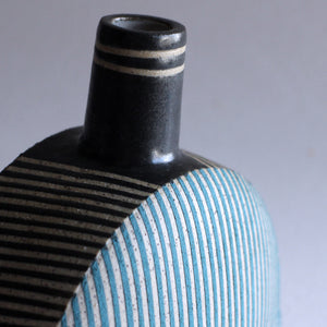 Dazzle Motif Bottle Vase