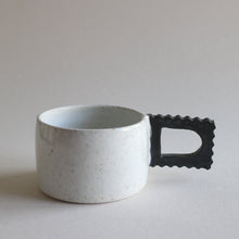 Load image into Gallery viewer, SLIGHT SECOND:  Coffee Cup with Black Contrast Handle
