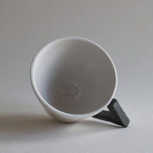 SAMPLE: Coffee Cup with Black Contrast Handle