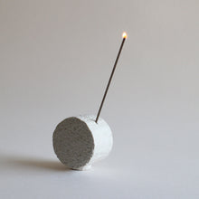 Load image into Gallery viewer, White Textured Incense Holder
